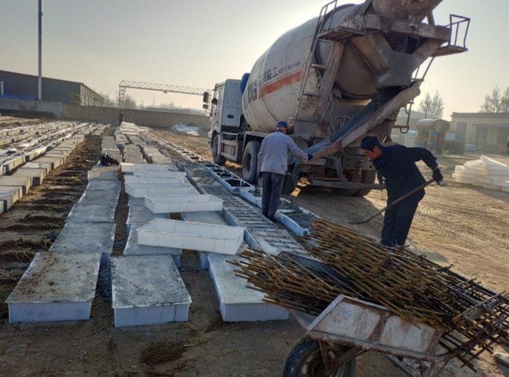 水溝蓋板預(yù)制施工